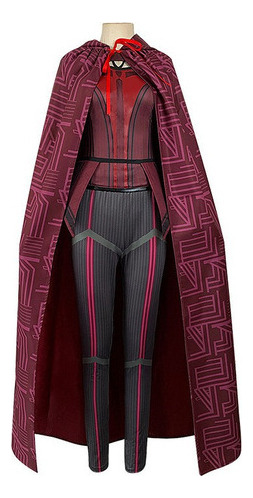 Disfraz De Traje De Wanda Visión De Halloween Para Mujer