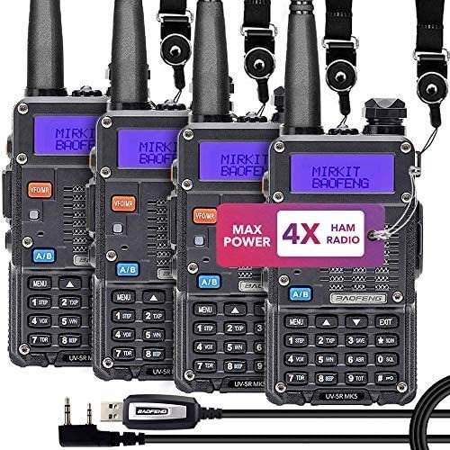 Radios Uv-5r Mk5 Mp Mirkit Cordones Mirkit Cable Programable