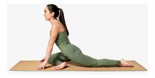 Colchoneta Caucho Tecnotips Mat Yoga Pilates Ejercicios Cor