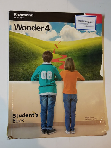 Wonder 4 - Students Book - House / Scott - Richmond - L376