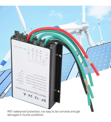 . Carga Del Generador De Turbina Eólica L 12v/24v 300w/600w