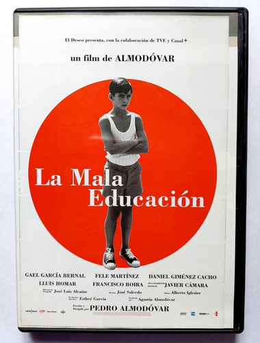 Dvd Original La Mala Educacion Pedro Almodovar Importado Esp