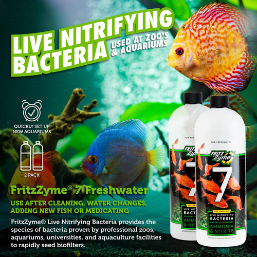 Fritz Aquatics Fritzzyme 7 Bacterias Nitrificantes Vivas El.