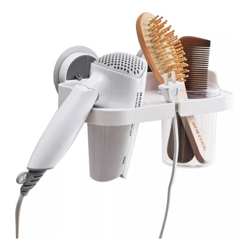 Soporte Para Secador Y Cepillos Para Cabello