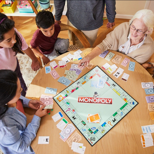 Imagen 3 de 5 de Juego De Mesa Monopoly Clásico Hasbro