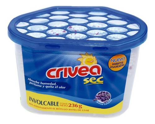 Absorbe Humedad Crivea Sec 236 Grs Involcable Elimina Olor