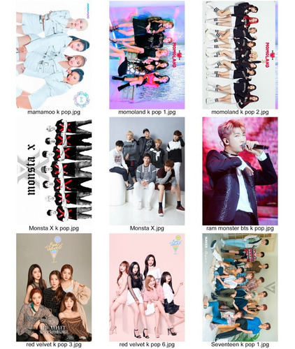 Bts Posters Mayoreo K Pop 35 Pzs Bolsa Indivi Reutilizada. (Usado)