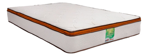 Colchón  King Size Ortopedico Firme Manchester Bio Mattress Color Blanco