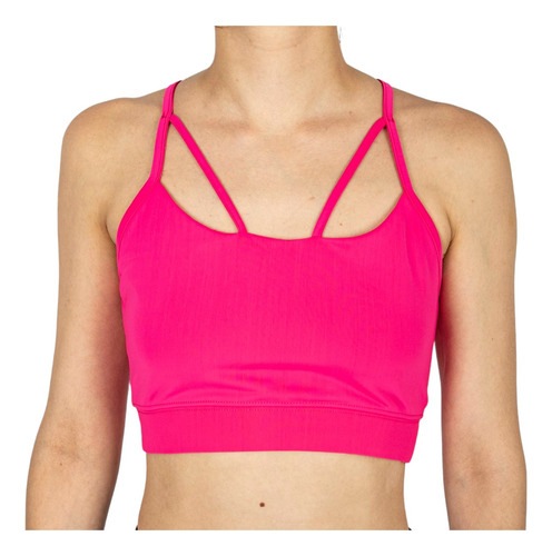 Top Deportivo Dama En Lycra Wilson Rosa