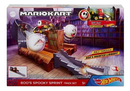 Hot Wheels Mario Kart Pista Boo