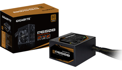 Fuente De Poder Gamer Para Pc 650w Gigabyte 80 Plus Atx Bronze P650b