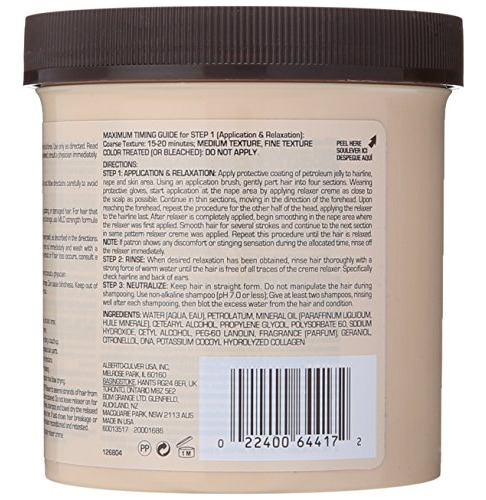 Tcb Crema Relajante Para El Cabello Sin Base, Súper, 15 Onza