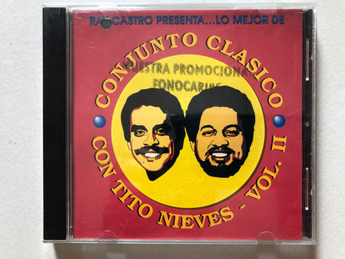 Cd Conjunto Clasico Con Tito Nieves Vol 2. Salsa