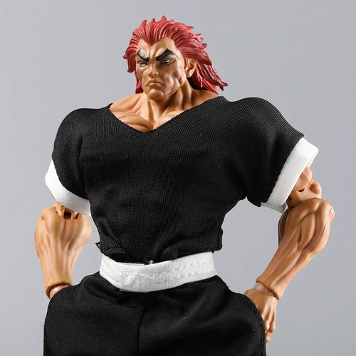 . Boneco De Ação Brinquedo Hanma Yujiro Baki Grappler Ko St
