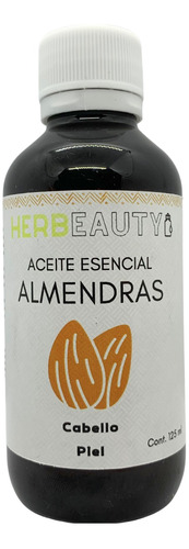 Aceite Esencial Cabello Y Piel Herbeauty Almendras 125ml