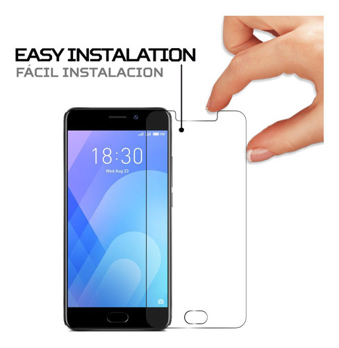 Protector Mica Pantalla Para Meizu M6 Note