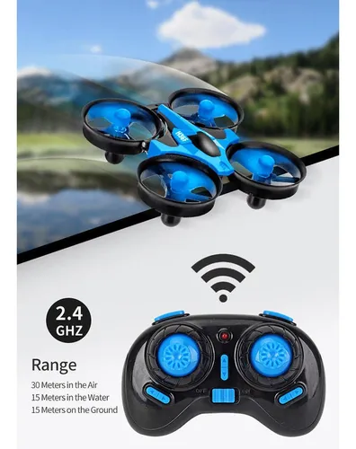 Mini Drone Jjrc H36f 2 4 G 4 Canais 6 Eixos De Velocidade 3d