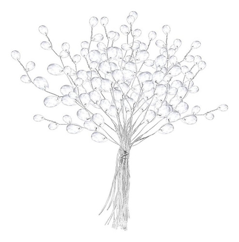 30 De Flores Artificiales Hechos A Mano Con Forma De Gotas