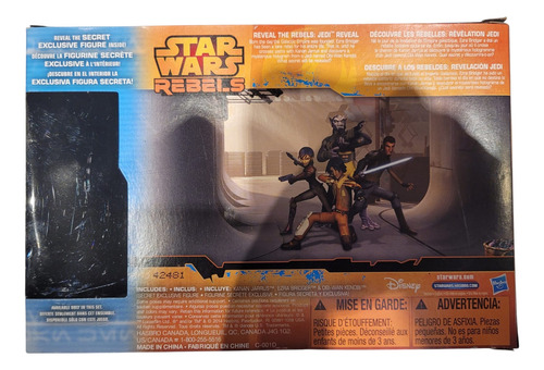 Set Star Wars Rebels Kanan - Ezra Bridger + Fig Secreta