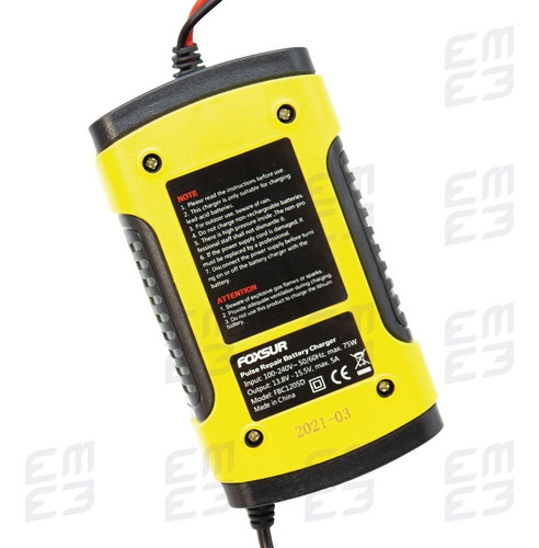 Imagen 3 de 8 de Cargador De Baterias 12v De Auto