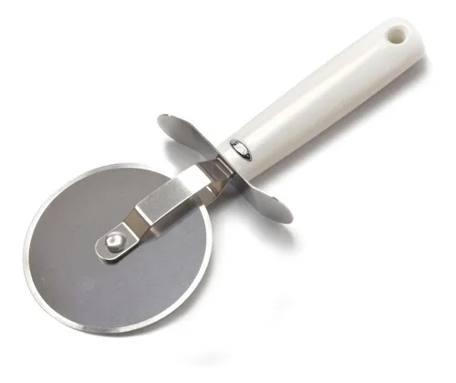 comprar Cortador De Pizza Disco 9.5 Cm Grande Acero Inoxidable Press