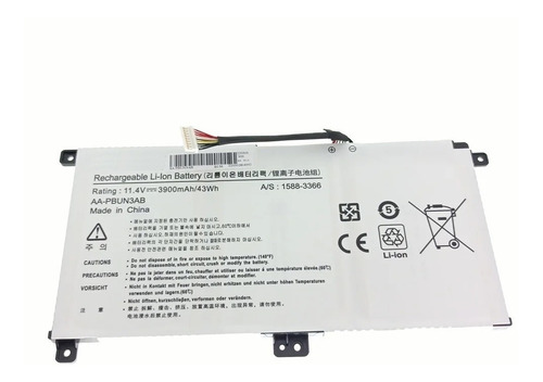 Bateria Para Notebook Samsung Book X30 Np550xcj-kf2br 11.4v Bateria Preto
