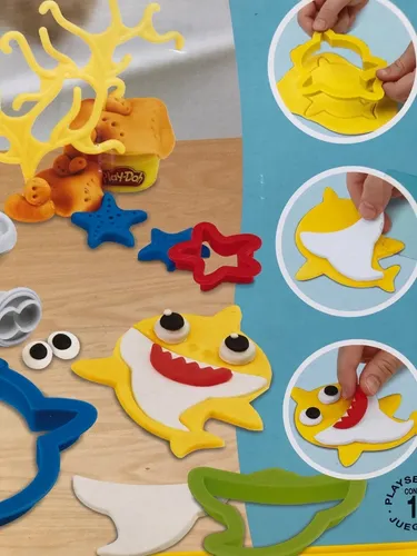Plastilina play doh baby shark new arrivals