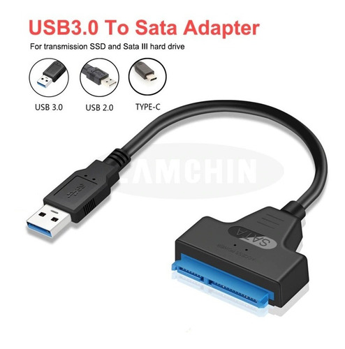 Adaptador Usb 3.0 Sata Para Disco De Notebook Laptop