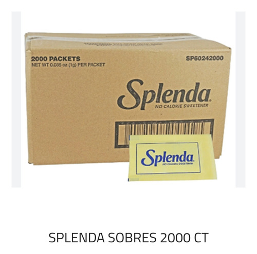 Splenda 2000 Sobres