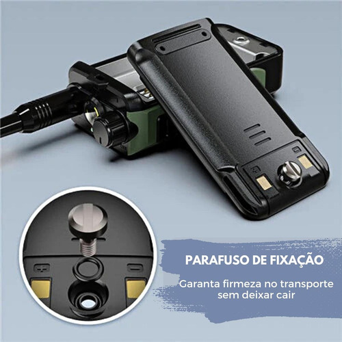 Kit 4 Radio Comunicador Uv16 Baofeng Dualband A Prova Dágua