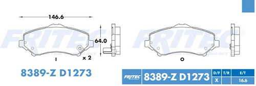 Balatas Delantero Dodge Sxt Nitro 2010 3.7l Semimetalicas