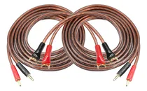 Comprar Cable De Altavoz Hifi Ofc Con Conector Tipo Banana A Conecto
