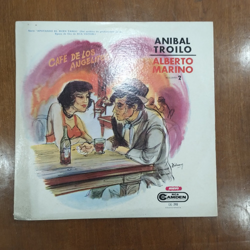 Disco Vinilo Aníbal Troilo Y Alberto Marino, Café Vol.2
