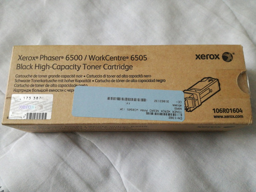 Toner Originales Xerox Serie 6500 Workcentre