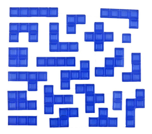 Piezas De Repuesto Del Juego Blokus ~ 21 Piezas Azules