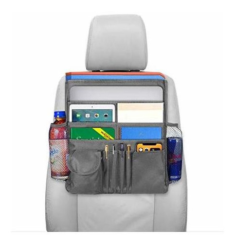 Lebogner Front Seat Organizer, Headrest Storage Bag For Bin