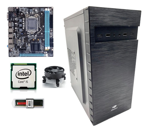 Computador Pc Intel Core I5 2400s  8gb  Ram 240 Ssd Win10pro