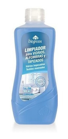 Limpiador P Vidrios, Alfombras Y Tapizados, Biogreen, 300 Ml