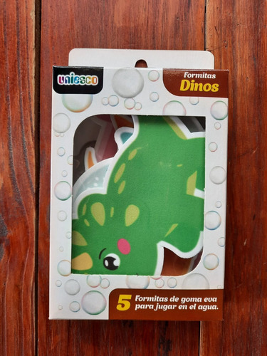 * Formitas Dinos * 5 Formitas De Goma Eva Para Jugar En Agua