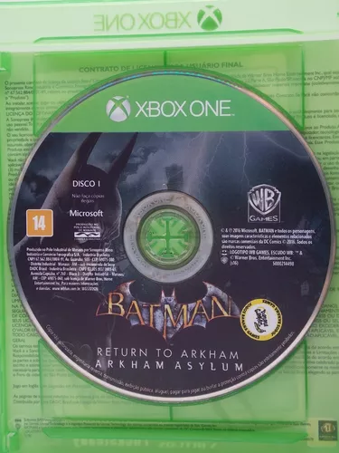 Batman Arkham Asylum Xbox 360 mídia física origina - Desconto no Preço