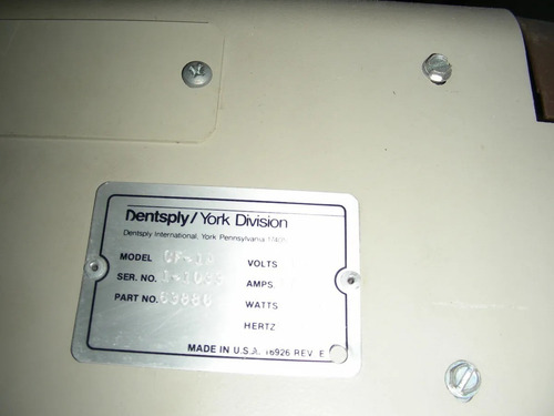Centrifuga Dentsply Dicor York Division Usada Leia Abaixo (Usado)