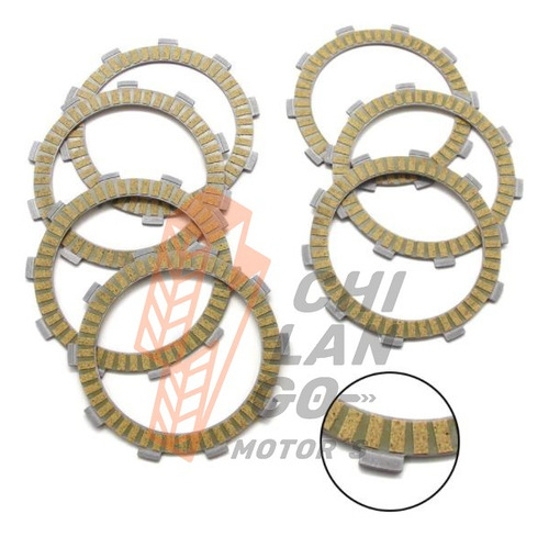 Pastas De Clutch Honda Cbr600 F4 1999-2000