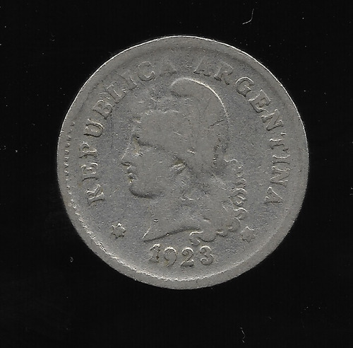 Ltc621. Moneda Nacional De 10 Centavos De 1923.