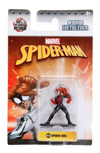 Nano Metalfigs Marvel Spiderman Spider Girl