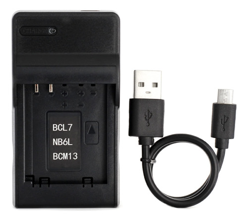 Dmw Bcl7e Cargador Usb Para Panasonic Dmc Fh10gk Sz8 F5