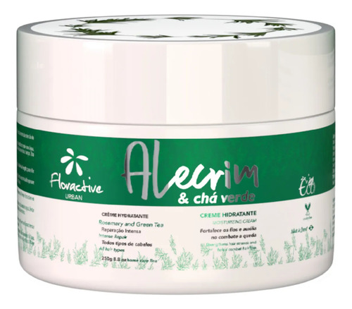 Kit Shampoo Condicionador Mascara Alecrim E Chá Verde