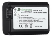 Comprar 1bateria Powerextra Np-fw50 Compatible Sony Dsc-rx10 Dsc-rx10iv Ilce6000 Ilce-qx1 A7 A7r A7ii A7rii A7s A7sii A3000 A3500 A5000 A5100 A6000 A6100 A6300 A6400 A6500 Nex3 Nex5 Nex6 Nex7 Zv-e10 Nex-f3