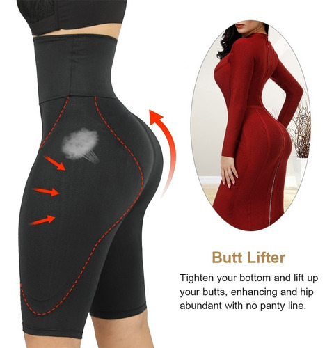 Pantalón Relleno Cadera Control Lencería Bragas Mujer Bragui