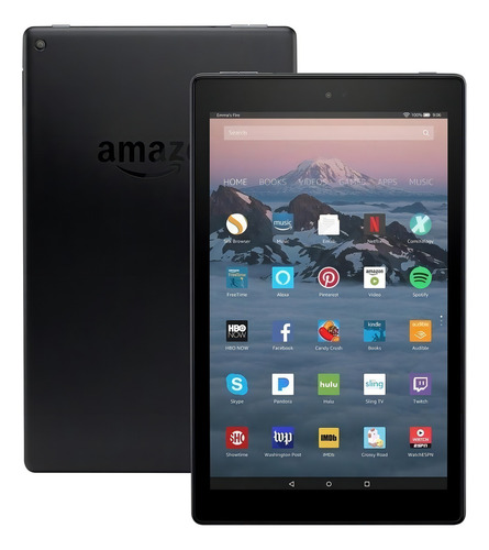 Tablet 2017 KFSUWI 10.1" 64GB black 2GB de memoria RAM