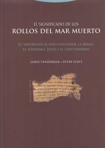 Libro Significado De Los Rollos Del Mar Muerto, El